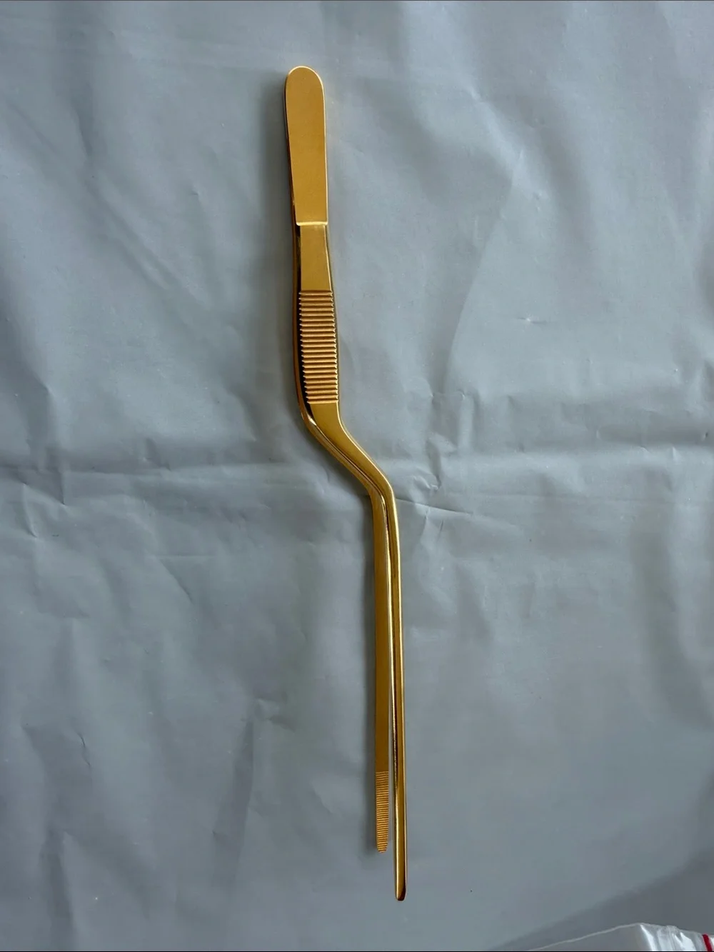 chef tweezers Gold plated